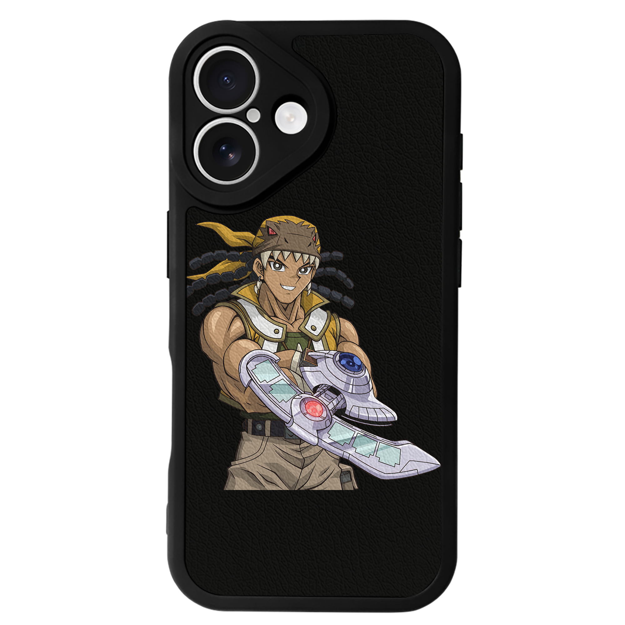 遊☆戯☆王 Yu-Gi-Oh! 【iPhone 16シリーズ対応】シリコンスマホケース（レザー調） 材質：シリコン